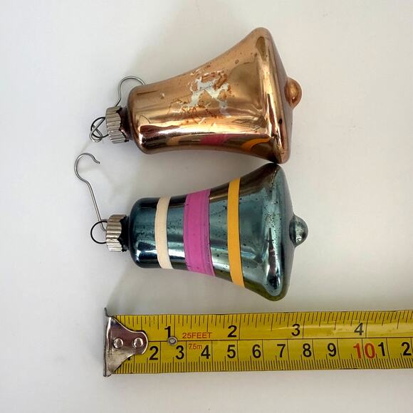 1940's Era Shiny Brite Box and Glass Ornaments Made in USA Max Eckardt - Picture 7 of 15